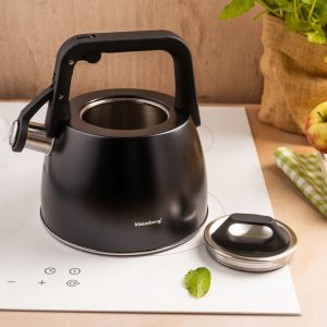 Klausberg CZAJNIK STALOWY Z GWIZDKIEM 2,5L KLAUSBERG KB-7915 10