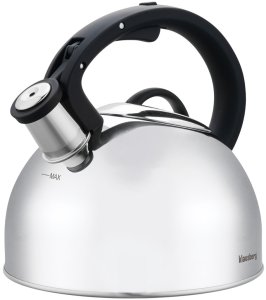 CZAJNIK STALOWY Z GWIZDKIEM 2,5L KLAUSBERG KB-7910 2