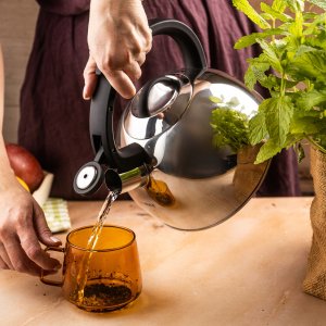 CZAJNIK STALOWY Z GWIZDKIEM 2,5L KLAUSBERG KB-7910 6