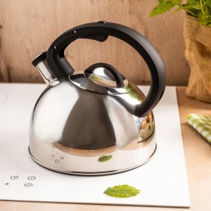 CZAJNIK STALOWY Z GWIZDKIEM 2,5L KLAUSBERG KB-7910 7