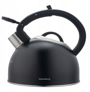 Klausberg CZAJNIK STALOWY Z GWIZDKIEM 2,5L KLAUSBERG KB-7911 3