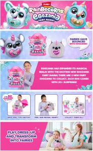 RAINBOCORNS Eggzania Fairy Mania S1 - Surprise Plush 13