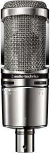 Audio-Technica AT2020USB+ USB-Connected Heart-Shaped Condenser Microphone Chrome 2