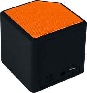 Canyon Ultra Compact Portable Bluetooth V4.2+EDR Speaker Black-Orange 2