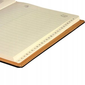 Adresownik A4 Genua czarny 3