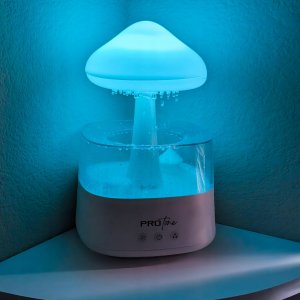 Duży Nawilżacz Powietrza Deszcz Lampka Nocna Czysta Chmurka Grzybek Dyfuzor Ch08 8