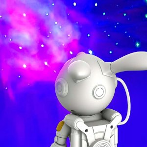 Projektor Gwiazd Astronauta Lampka Nocna Rzutnik Dla Dzieci Kosmos Pilot Tyd-Yhy-004 6