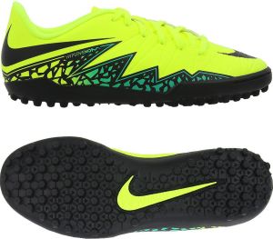 Nike Buty piłkarskie Jr Hypervenom Phelon II TF żółte r. 37.5 (749922-703) 1