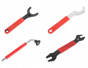 Verk Zestaw Narzędzi Kluczy Rowerowych Do Roweru 44Szt Skrzynka Z Narzędziami 13