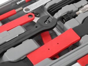 Verk Zestaw Narzędzi Kluczy Rowerowych Do Roweru 44Szt Skrzynka Z Narzędziami 10