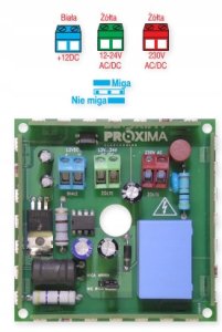 Oprawa schodowa Eko-Light Lampa oświetleniowo-ostrzegawcza LED Proxima SŁUPKOWA 12-230V AC/DC 2