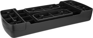 Step do aerobiku i ćwiczeń fitness, 3 stopnie, 68cm, czarny, REBEL ACTIVE 6