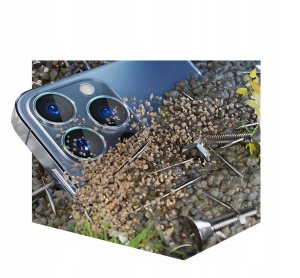 Ochrona na obiektyw aparatu 3MK Lens Protection Pro do Apple iPhone 17 Pro / 17 Pro Max szary 4