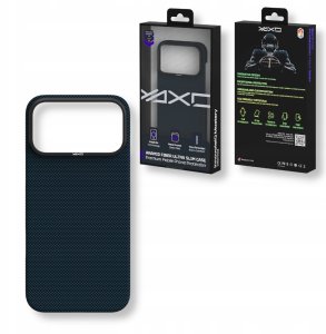 Yaxo Etui na telefon Aramid Fiber Ultra Slim Case MagSafe iPhone 17 Pro Max Electric Blue 6
