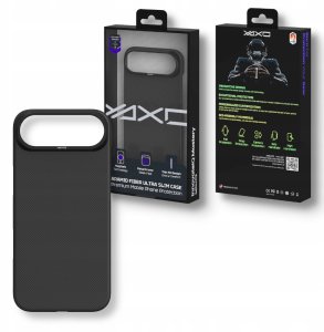 YAXO Etui na telefon Aramid Fiber Ultra Slim Case MagSafe iPhone 17 Air Dusty Black 6