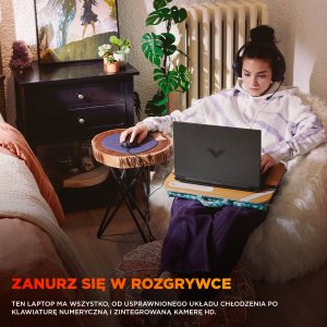 HP Victus Gaming Laptop 15-fb3041nw AMD Ryzen 5 39,6 cm (15.6") Full HD 16 GB DDR5-SDRAM NVIDIA GeForce RTX 5050 Wi-Fi 6 (802.11ax) Free DOS AI PC Czarny 20
