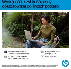 Laptop HP OmniBook 7 Laptop 16-az0220nw Intel Core 7 240H 40,6 cm (16") 2K 16 GB DDR5-SDRAM Wi-Fi 6E (802.11ax) Windows 11 Home 9