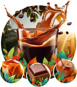 Kawa Ziarnista ZESTAW 2KG Crema + Brazil 100% Arabica Świeżo Wypalona 4