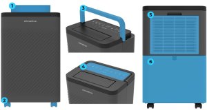 Osuszacz powietrza DH-12 Nexi ION UV Wifi 17