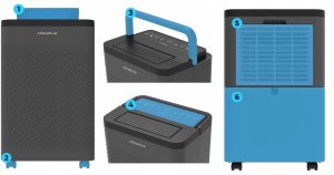 Osuszacz powietrza DH-24 Nexi ION UV Wifi 4
