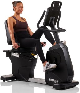 Rower poziomy HAMMER RB 8000 10,1" TFT, 40 poziomów oporu, Kinomap 4