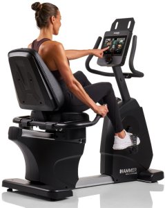Rower poziomy HAMMER RB 8000 10,1" TFT, 40 poziomów oporu, Kinomap 5