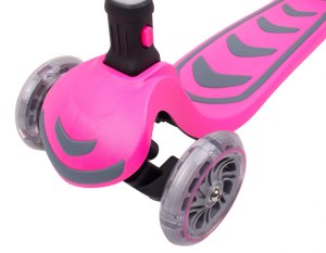 Hulajnoga Vivo Hulajnoga Vivo 3-kołowa S6 pink Uniwersalny 3