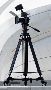 Monopod Profesjonalny Statyw Filmowy do Filmowania VIDEO Głowica Olejowa K&F192cm / KF09.148V1 11