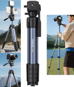 Statyw Fotografcizny Foto 155cm Aparat Kamera + Uchwyt Telefon / Ulanzi TT39 2