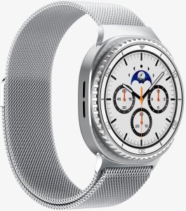 Spigen Spigen Metal Fit, silver - Samsung Samsung Galaxy Watch 8 (40/44/46mm) 2