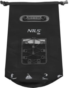 Worek plecak żeglarski wodoodporny torba na kajak Nils Camp NC17108 czarny 25L 4