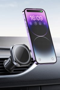 Uchwyt samochodowy MAGNETYCZNY na telefon do telefonu iphone MAGSAFE kratki MAG-HO1 2