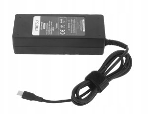 Zasilacz sieciowy Mitsu 90W USB-C, USBC, 5-20V, 3-4.5A (black) do notebooka 3