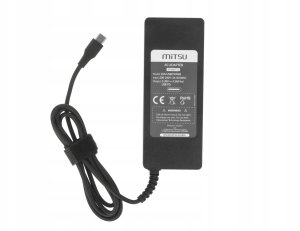 Zasilacz sieciowy Mitsu 90W USB-C, USBC, 5-20V, 3-4.5A (black) do notebooka 5