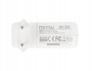 Zasilacz sieciowy Mitsu 96W USB-C, USBC, 5-10V, 3-4.8A (white) do notebooka 6