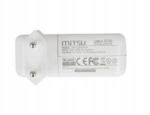 Zasilacz sieciowy Mitsu 87W USB-C, USBC, 5-20.2V, 3-4.3A (white) do notebooka 6