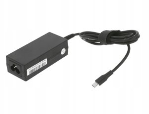 Zasilacz sieciowy Mitsu 45W USB-C, USBC, 5-20V, 2-3A (black) do notebooka 4