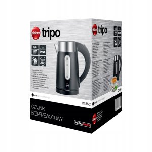 CZAJNIK C 180 C CZARNY 0,8 L CZARNY 1000 W 8