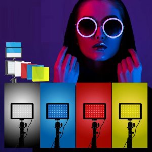 Zestaw Studyjny Oświetleniowy Led 2x Lampa 2x Statyw + Filtry Neewer / Zc-10s 11