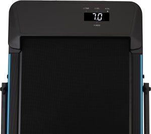 Bieżnia elektryczna domowa Bauerkraft składana wyświetlacz miejsce na telefon 7