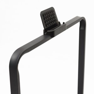 Bieżnia elektryczna domowa Bauerkraft składana wyświetlacz miejsce na telefon 8