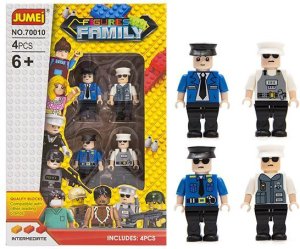 Zestaw Figurek Policja 4 szt. 3