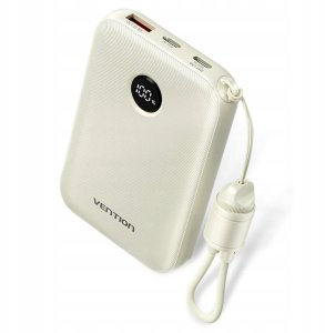 Powerbank Vention Nie 10000mAh Beżowy 2