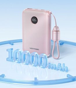 Powerbank Vention 10000mAh Różowy 7