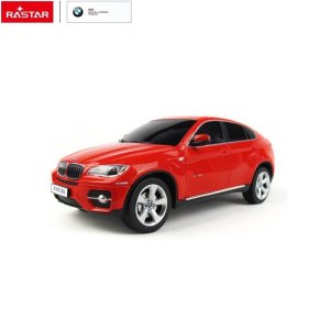 BMW X6 skala 1:24 Rastar 31700 samochód sterowany czerwony 5