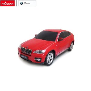 BMW X6 skala 1:24 Rastar 31700 samochód sterowany czerwony 6