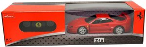 Ferrari F40 R/C skala 1:24 Rastar 78800 samochód sterowany czerwony 3