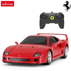 Ferrari F40 R/C skala 1:24 Rastar 78800 samochód sterowany czerwony 4