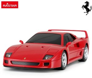 Ferrari F40 R/C skala 1:24 Rastar 78800 samochód sterowany czerwony 5