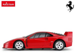 Ferrari F40 R/C skala 1:24 Rastar 78800 samochód sterowany czerwony 7